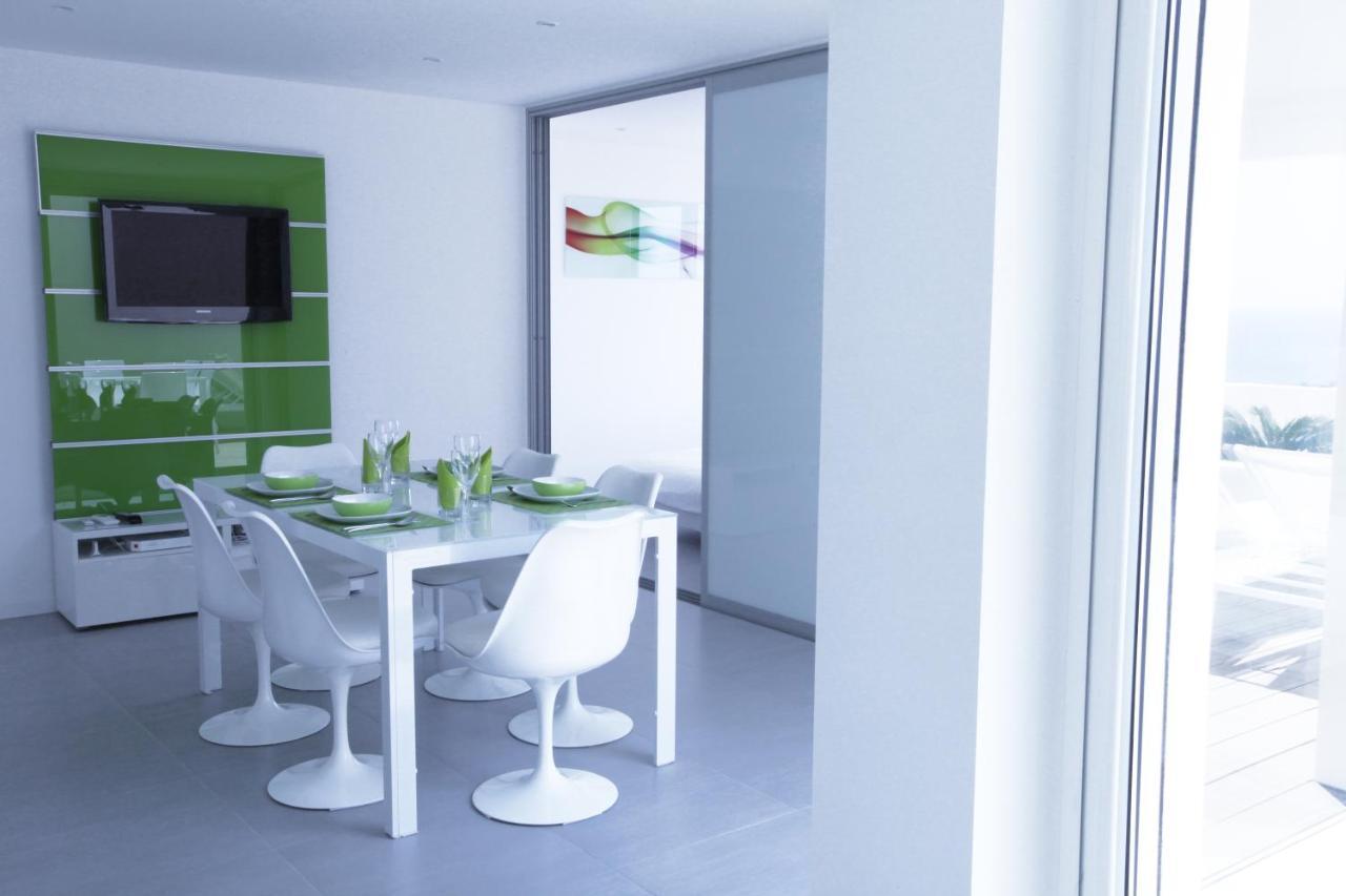 Design Apartment - Pool, Large Terrace And Panoramic Views Of Mediterranean 邦多勒 外观 照片